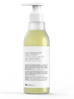 Botanicapharma Olej migdałowy 100% czysty do twarzy ciała i włosów pompka 250ml