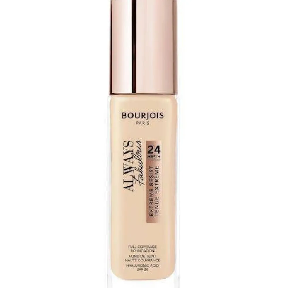Bourjois Always Fabulous Extreme Resist Foundation SPF20 kryjący podkład do twarzy 100 Rose Ivory 30ml