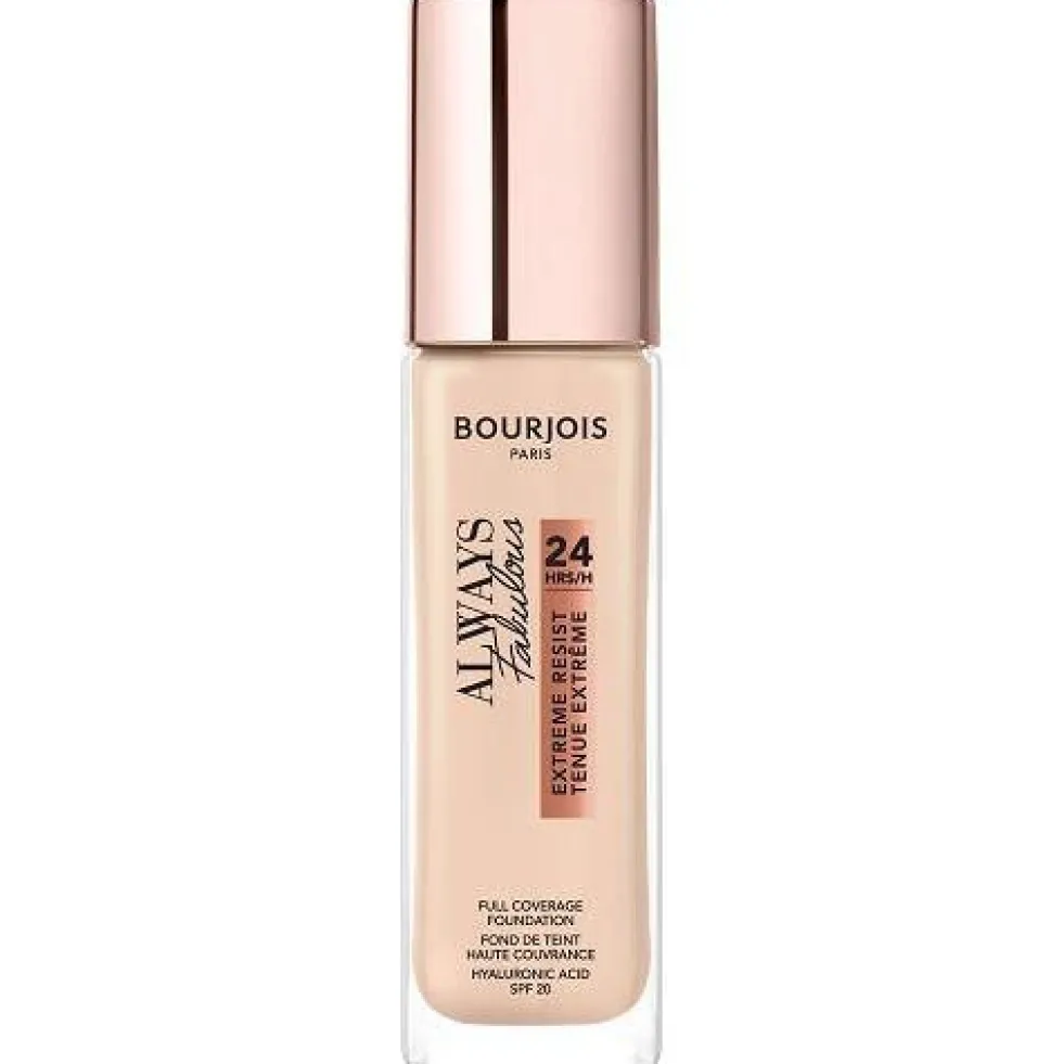 Bourjois Always Fabulous Extreme Resist Foundation SPF20 kryjący podkład do twarzy 105 Natural Ivory 30ml