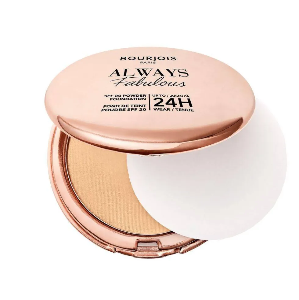 Bourjois Always Fabulous matujący puder w kompakcie z filtrem SPF20 310 Beige 7g