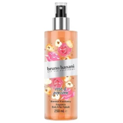 Bruno Banani Sweet Fantasy Rose & Popcorn mgiełka do ciała i włosów 250ml