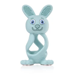 Brush-Baby Bobbie Bunny Teether zabawka-gryzak dla niemowląt Eucalyptus Green