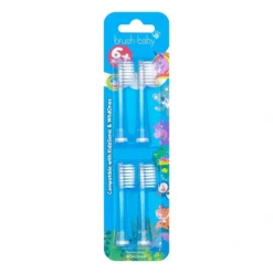 Brush-Baby KidzSonic & WildOnes końcówki do szczoteczki sonicznej 6+ 4szt.