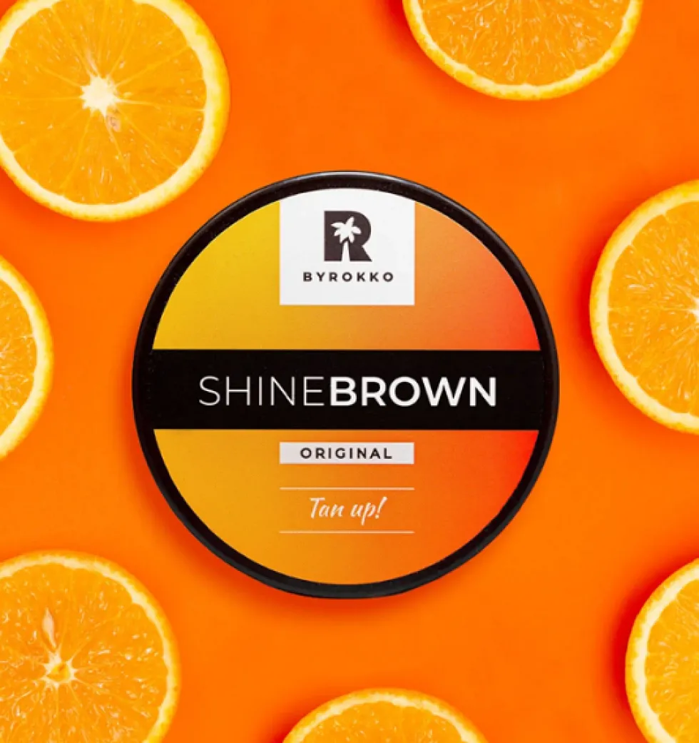 BYROKKO Shine Brown przyśpieszający krem do opalania 210ml