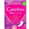 Carefree Plus Large wkładki higieniczne Light Scent 48szt.