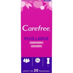 Carefree Plus Large wkładki higieniczne 20szt.