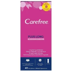Carefree Plus Long wkładki higieniczne Fresh Scent 40szt.