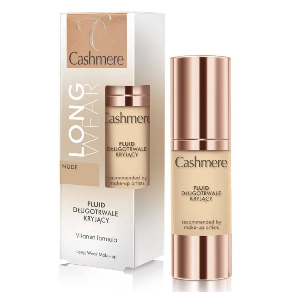 Cashmere Long Wear Make-Up fluid długotrwale kryjący Nude 30ml