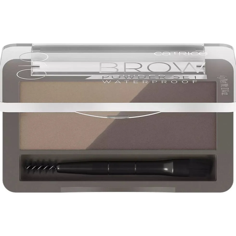 Catrice Brow Powder Set wodoodporny zestaw do brwi w pudrze 010 Ash Blond 4g