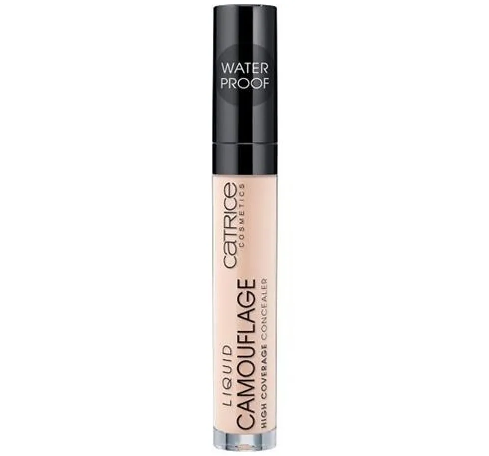 Catrice Liquid Camouflage High Coverage Concealer wodoodporny korektor w płynie 010 Porcellain 5ml