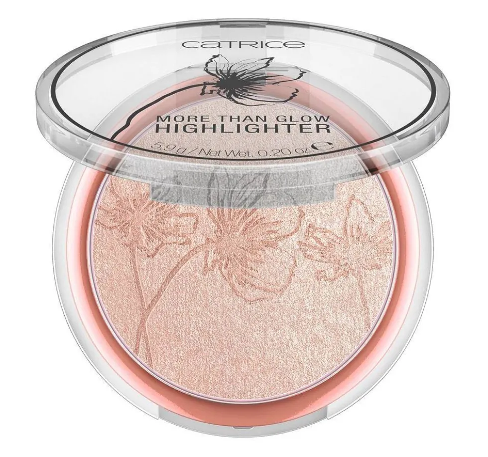 Catrice More Than Glow Highlighter rozświetlacz do twarzy 020 Supreme Rose Beam 5.9g