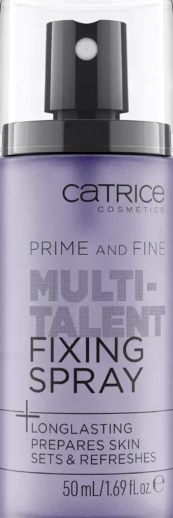 Catrice Prime And Fine Multitalent Fixing baza i spray utrwalający makijaż 50ml
