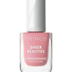 Catrice Sheer Beauties Strengthening Nail Polish wzmacniający lakier do paznokci 050 Peonies Please! 10.5ml