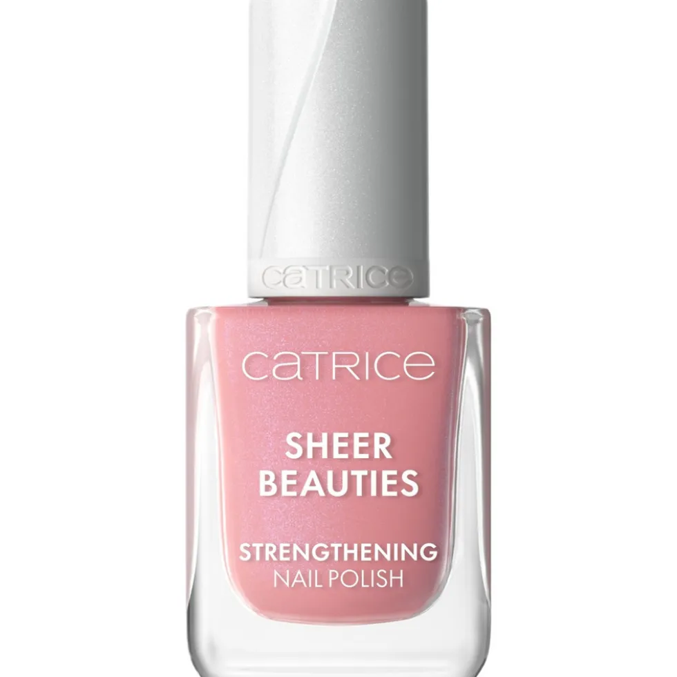 Catrice Sheer Beauties Strengthening Nail Polish wzmacniający lakier do paznokci 050 Peonies Please! 10.5ml