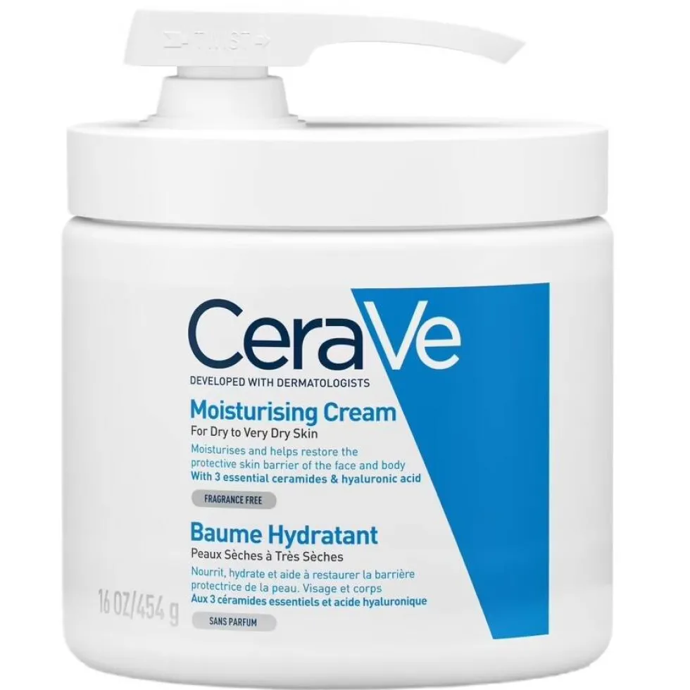 CeraVe Nawilżający balsam dla skóry suchej i bardzo suchej z pompką 454g