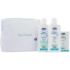 Chicco Baby Moments Blue zestaw płyn do kąpieli 200ml + szampon do włosów 200ml + delikatne mydło 100g