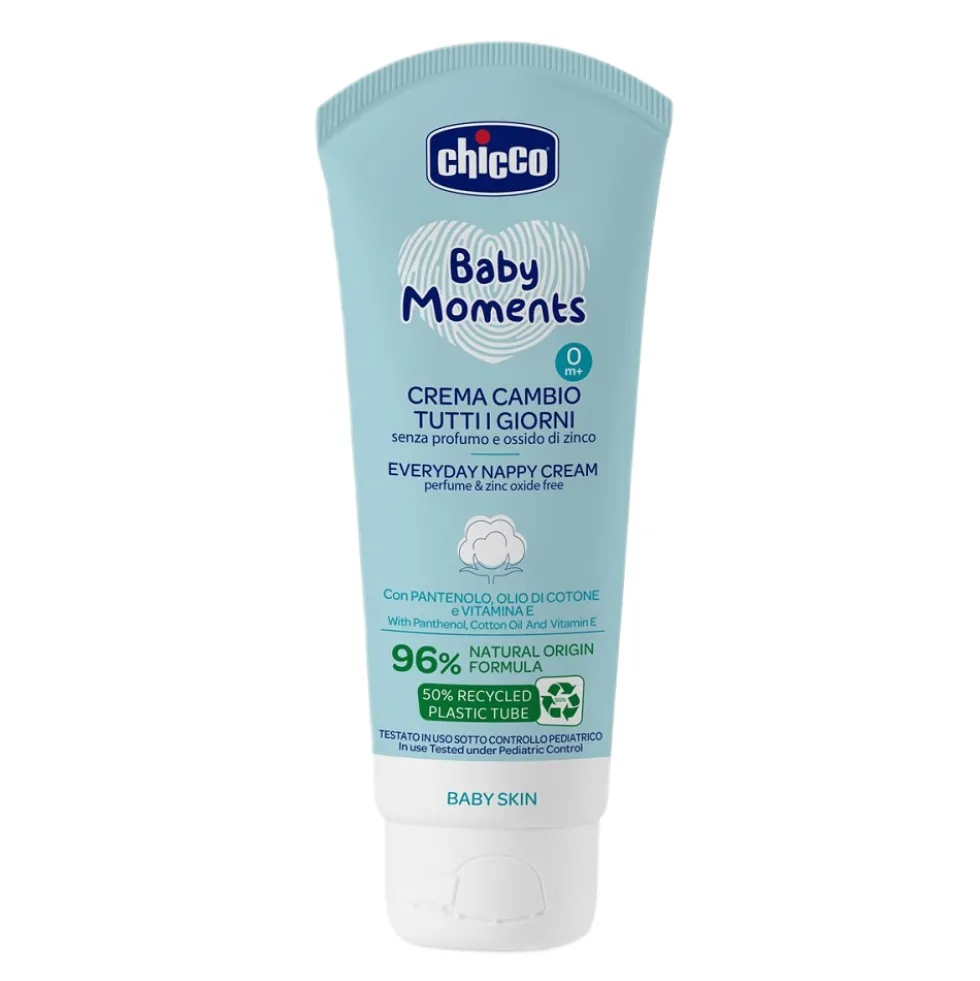 Chicco Baby Moments krem przeciw odparzeniom 0m+ 100ml