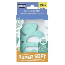 Chicco Gryzak silikonowy miękki Jaszczurka 2m+ Boy