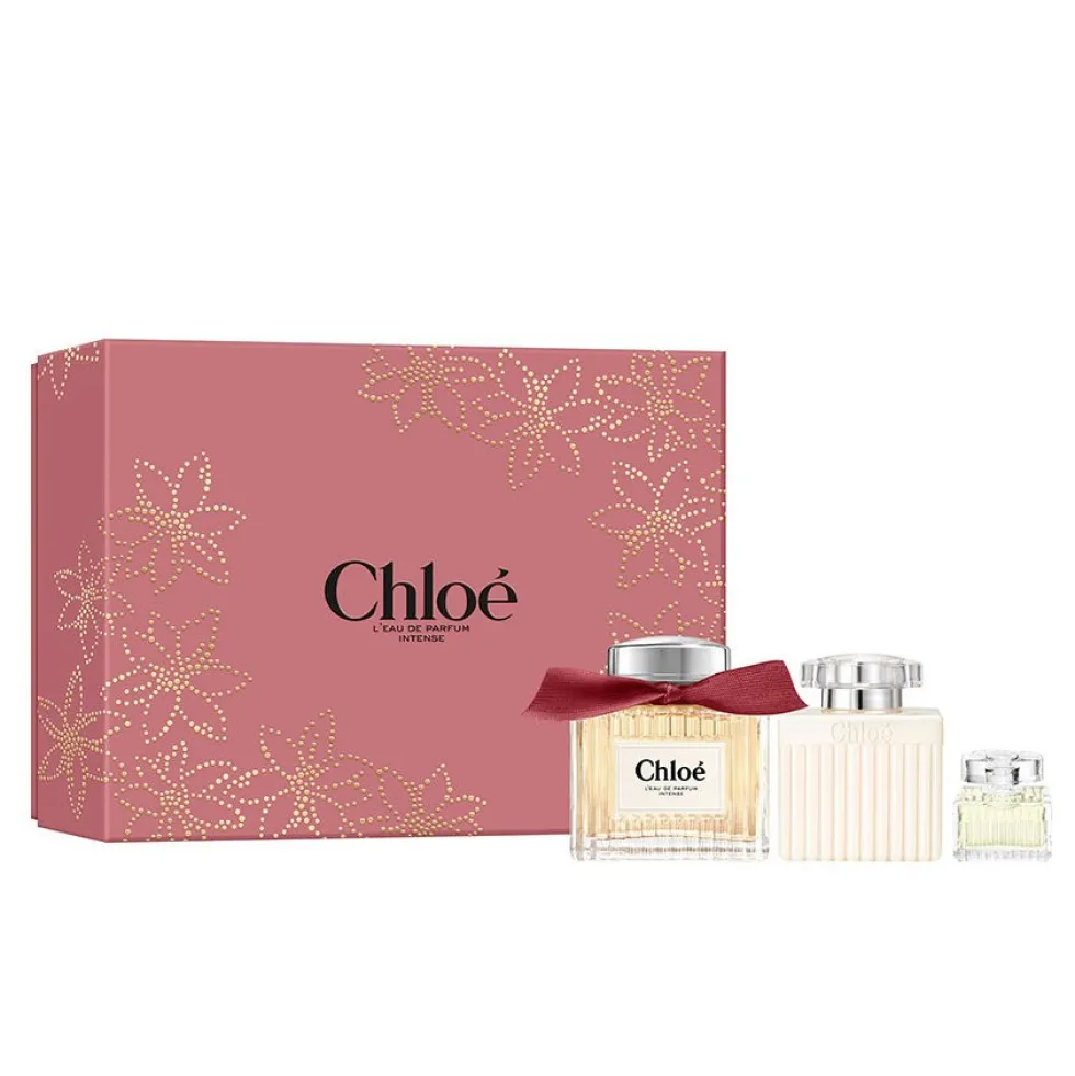 Chloe L'Eau de Parfum Intense zestaw woda perfumowana spray 100ml + balsam do ciała 100ml + miniatura wody perfumowanej spray 5ml