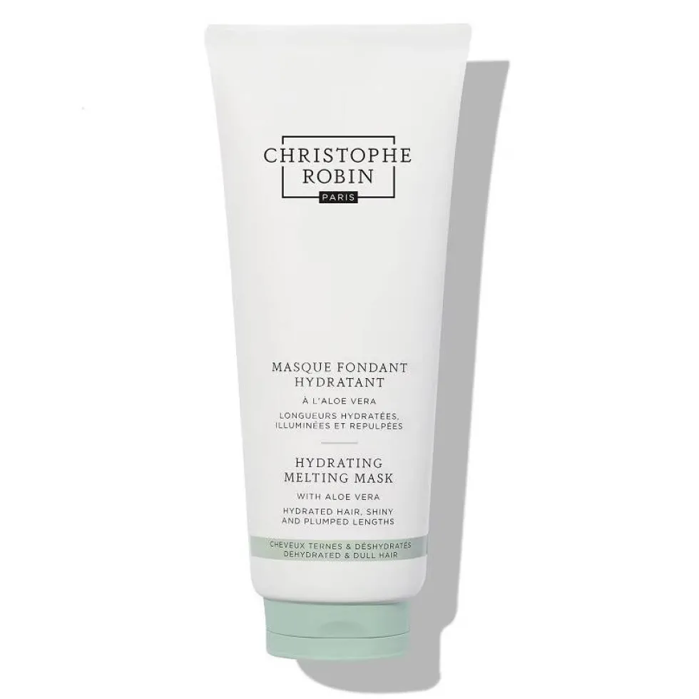 Christophe Robin Hydrating Melting Mask With Aloe Vera jedwabista maska nawilżająca do włosów suchych i matowych 200ml