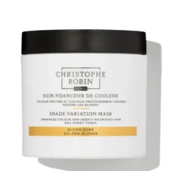 Christophe Robin Shade Variation Mask odżywcza kremowa maska odświeżająca kolor włosów Golden Blonde 250ml