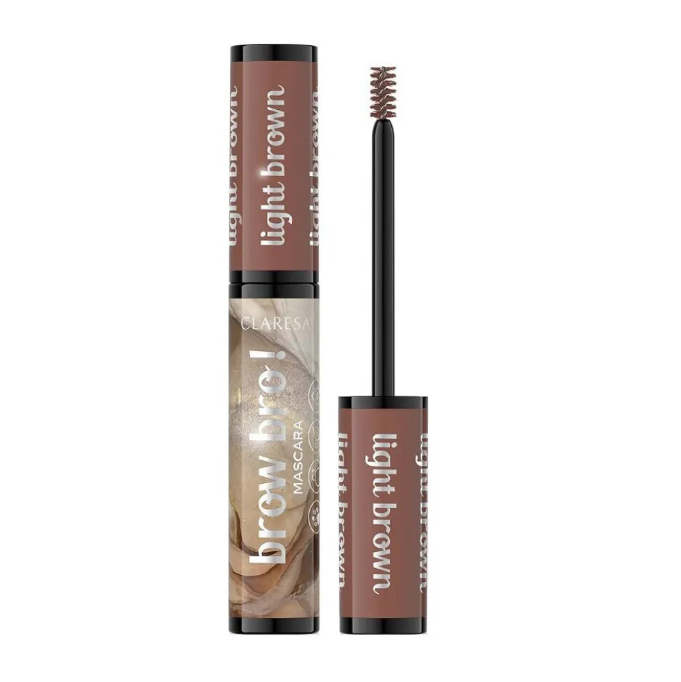 Claresa Brow Bro! maskara do brwi 01 Light Brown 8ml