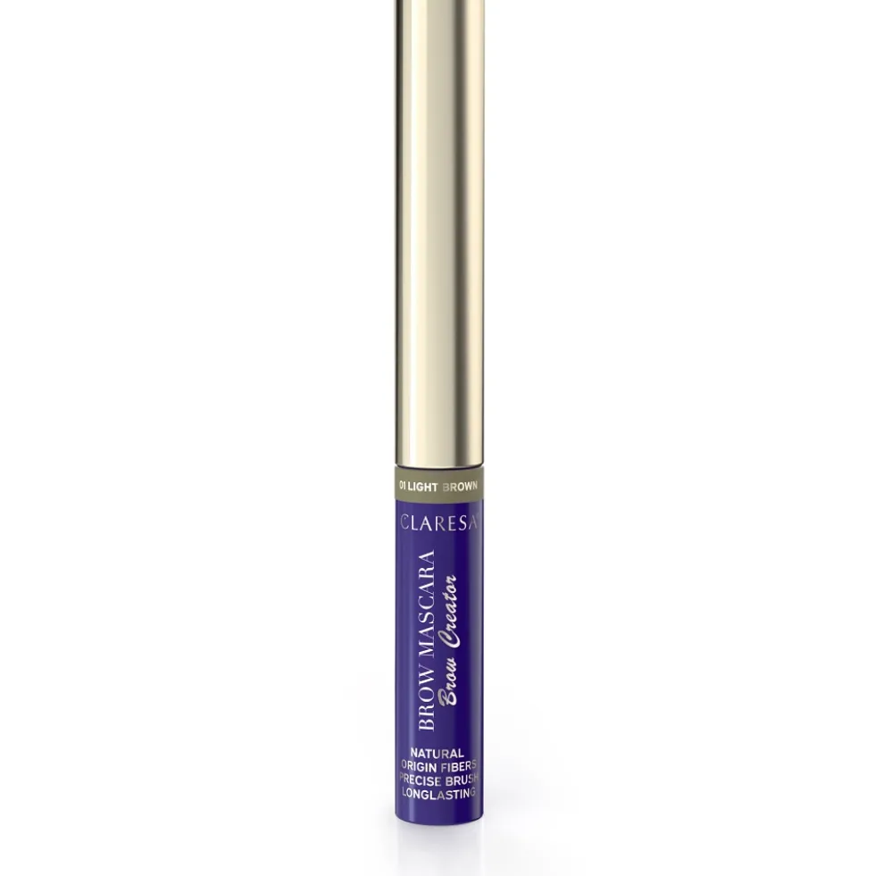 Claresa Brow Creator tusz do brwi 01 Light Brown 6g