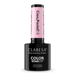 Claresa Color Soak Off UV/LED Ciao Pastel! lakier hybrydowy 8 5g