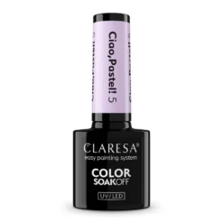 Claresa Color Soak Off UV/LED Ciao Pastel! lakier hybrydowy 5 5g