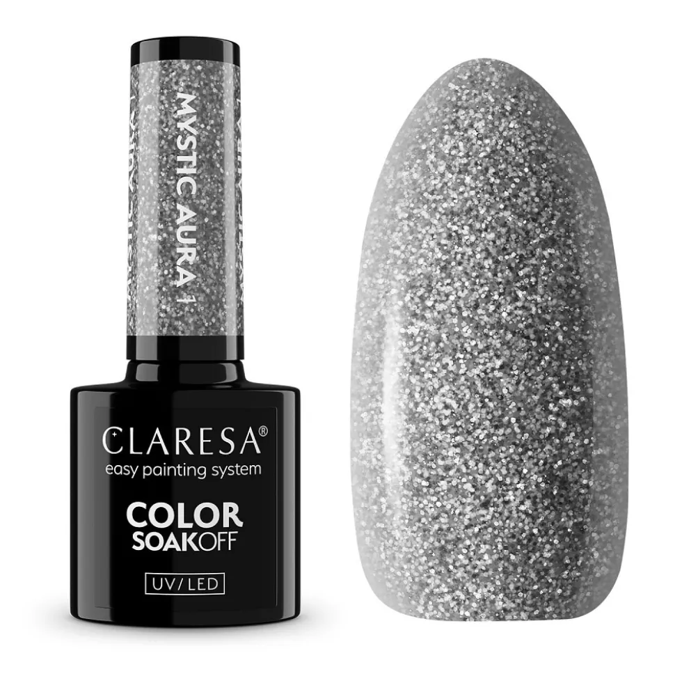 Claresa Color Soak Off UV/LED Mystic Aura lakier hybrydowy 1 5g