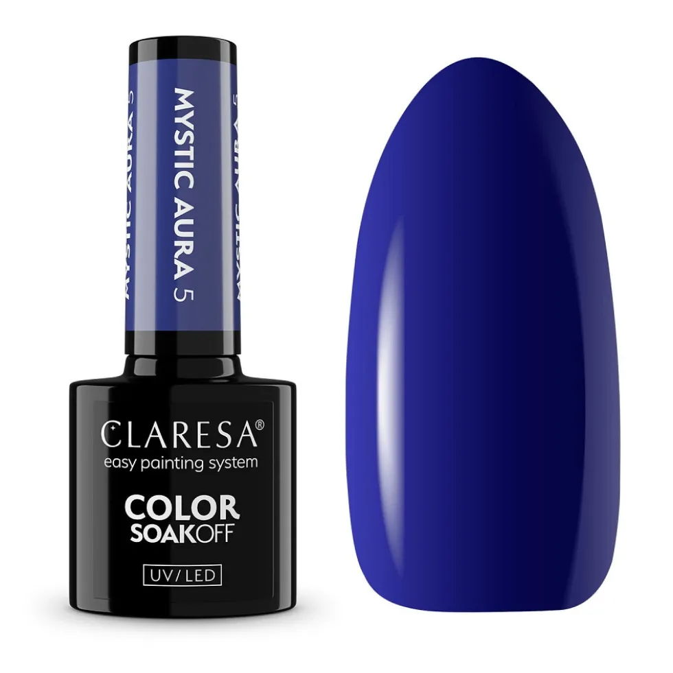 Claresa Color Soak Off UV/LED Mystic Aura lakier hybrydowy 5 5g
