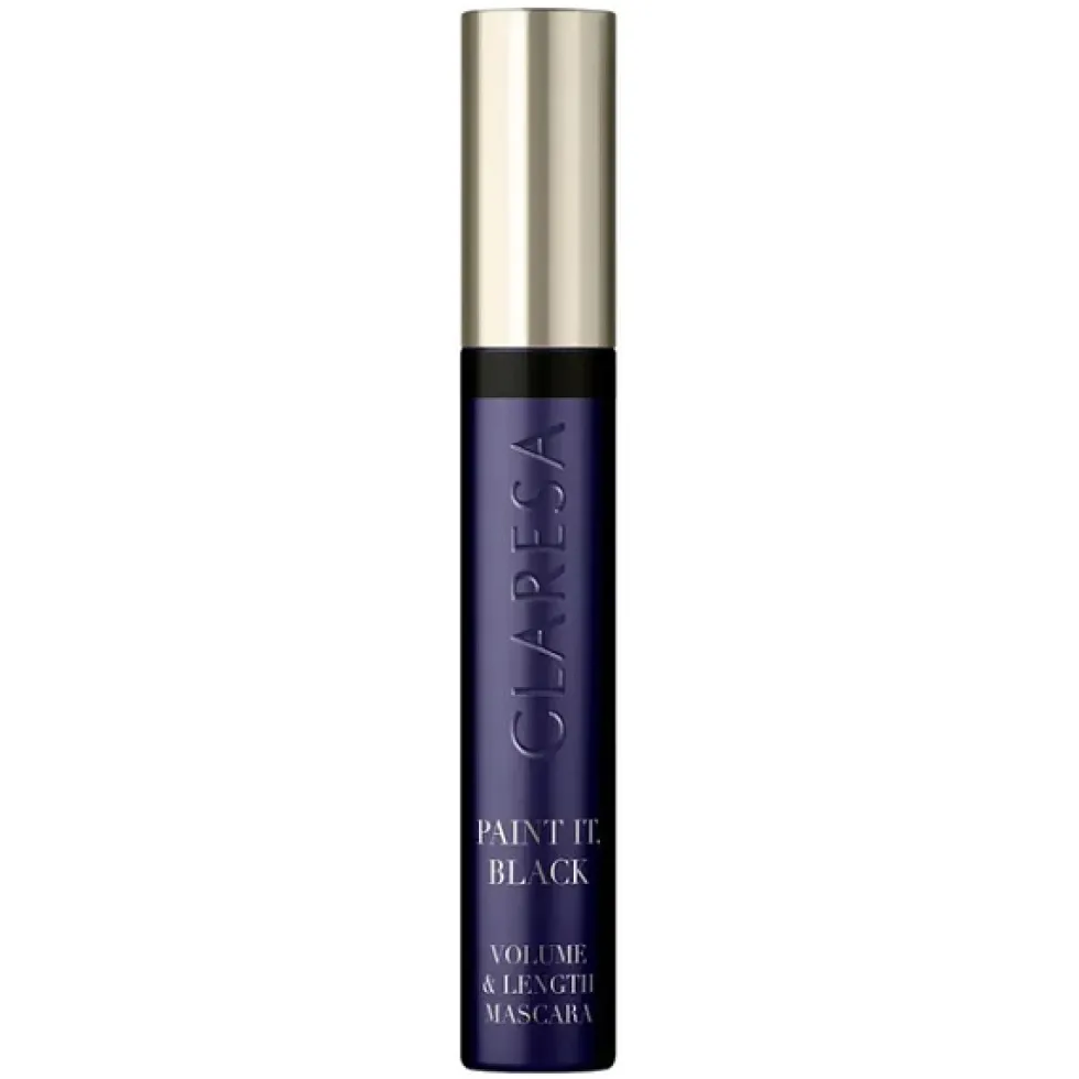 Claresa Paint It Black Volume & Length Mascara tusz do rzęs wydłużająco-pogrubiający Czarny 10g