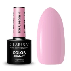 Claresa Soak Off UV/LED Ice Cream lakier hybrydowy 4 5g