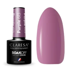 Claresa Soak Off UV/LED Purple lakier hybrydowy 613 5g