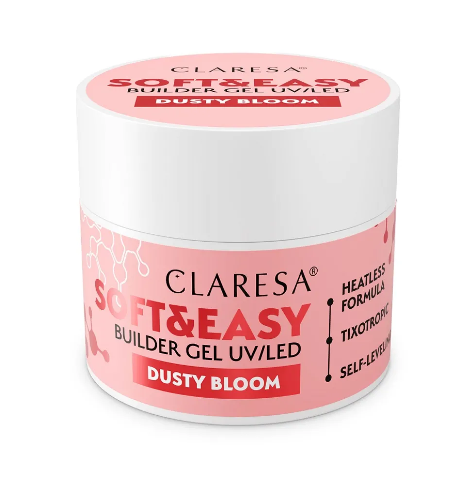 Claresa Soft&Easy Builder Gel żel budujący Dusty Bloom 45g
