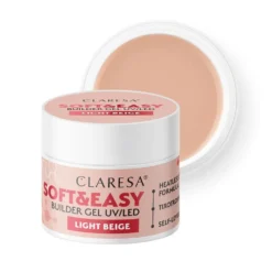 Claresa Soft&Easy Builder Gel żel budujący Light Beige 90g