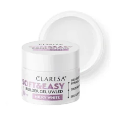 Claresa Soft&Easy Builder Gel żel budujący Milky White 12g