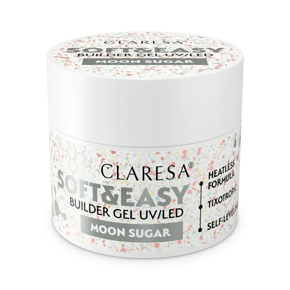 Claresa Soft&Easy Builder Gel żel budujący Moon Sugar 12g