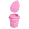 Clavier Blendiccino zestaw gąbeczka do makijażu + kubek do przechowywania Rose Presso