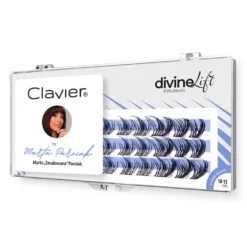Clavier Divine Lift by Marta „Zmalowana” Parciak kępki rzęs – natychmiastowy lifting i zagęszczenie 10-13mm