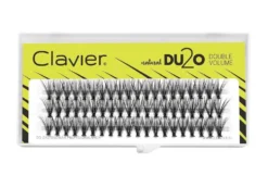 Clavier DU2O Double Volume kępki rzęs Black 14mm