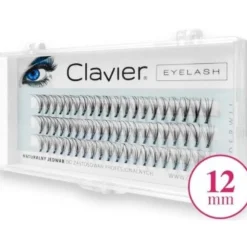 Clavier Eyelash kępki rzęs 12mm Black