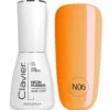 Clavier Luxury Neon Rubber Base kolorowa baza kauczukowa N06 Orange Rainbow 10ml