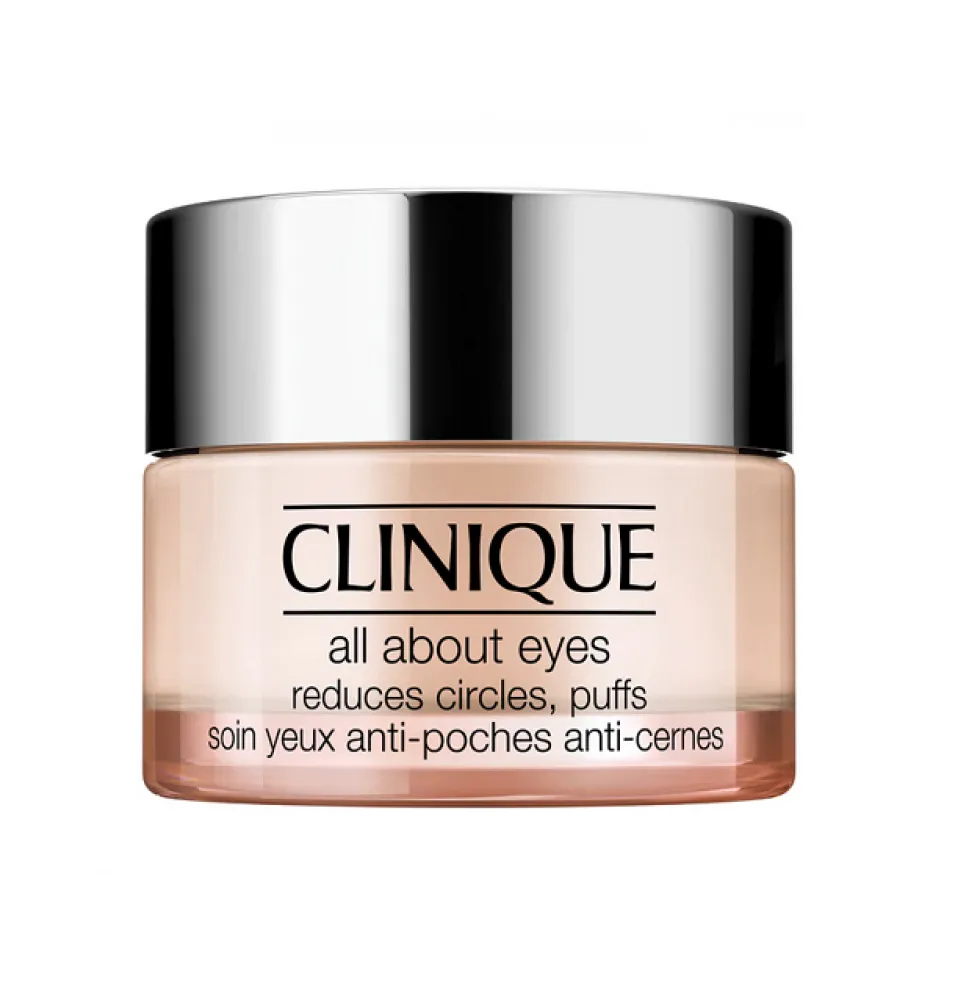 Clinique All About Eyes krem-żel redukujący sińce pod oczami opuchliznę oraz linie i drobne zmarszczki 15ml