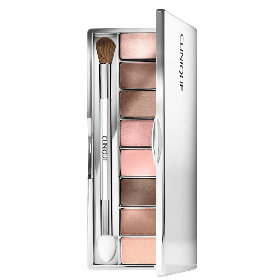 Clinique All About Shadow™ 8-Pan Palette luksusowa paleta cieni do powiek A Pink Honey Affair 8.9g