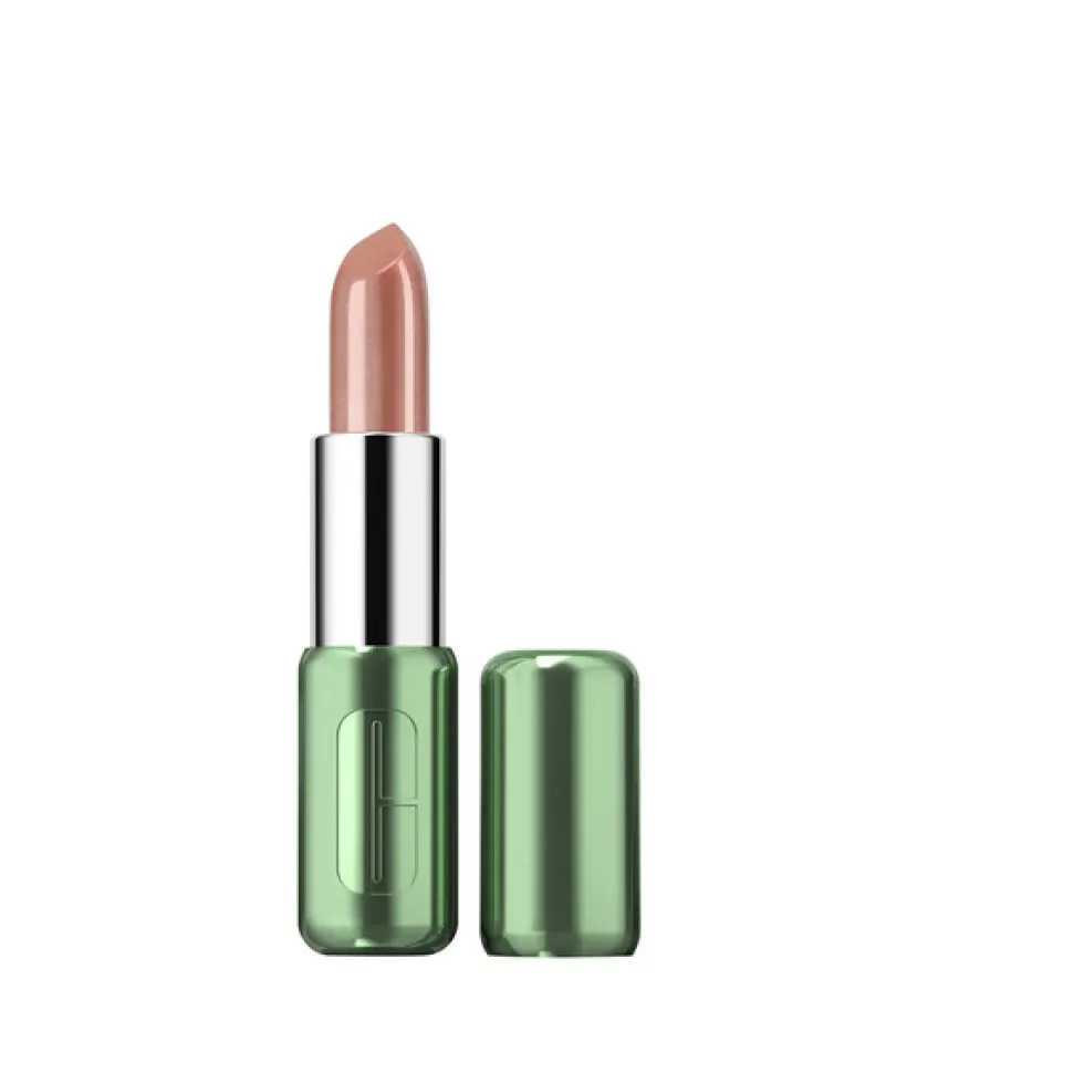 Clinique Pop™ Longwear Lipstick Shine błyszcząca pomadka do ust 02 Bare Pop 3.9g