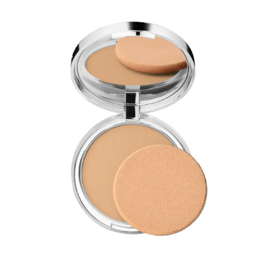 Clinique Stay Matte Sheer Pressed Powder Oil-Free beztłuszczowy puder w kompakcie 04 Stay Honey 7.6g