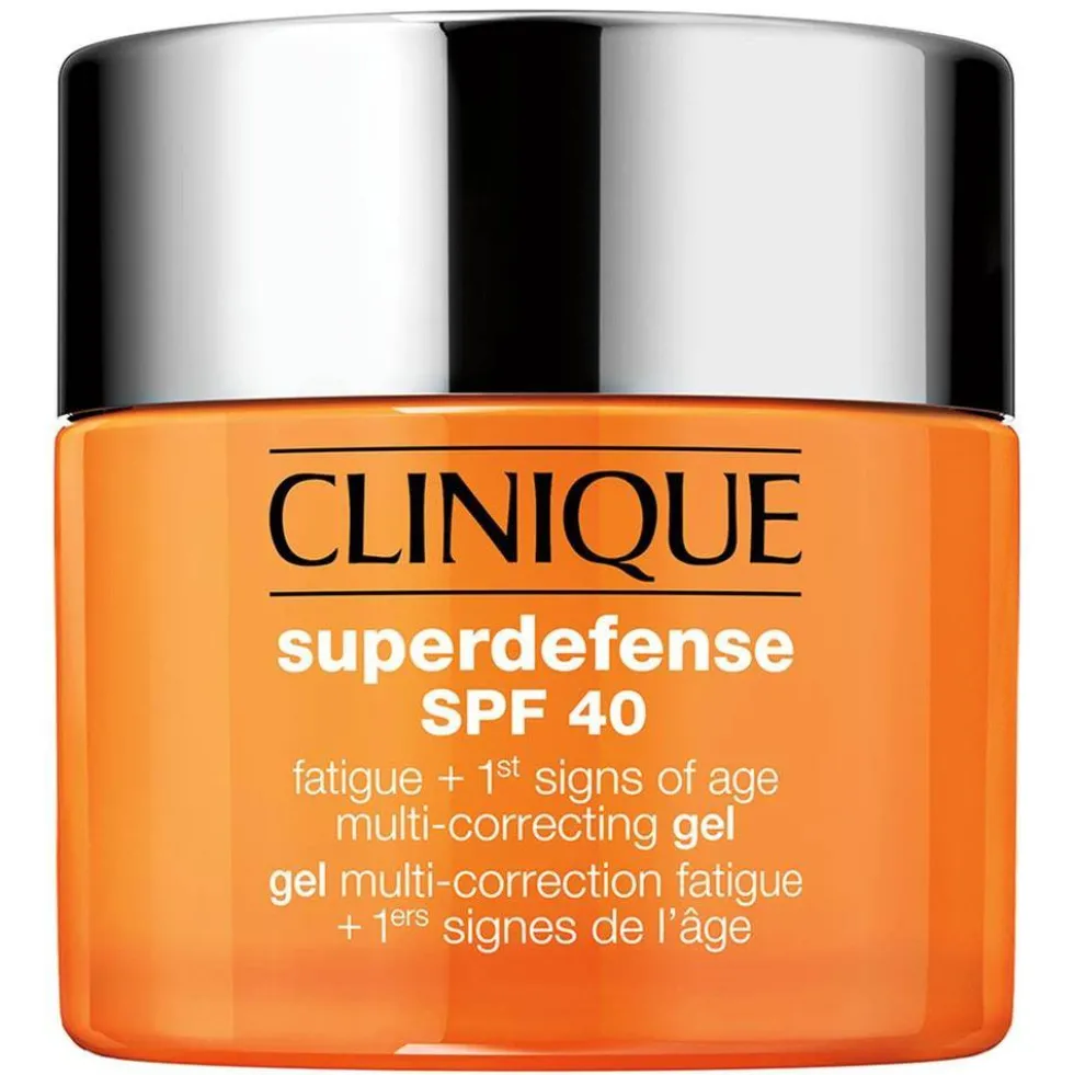 Clinique Superdefense SPF40 Fatigue + 1st Signs of Age Multi Correcting Gel żel korygujący zmęczenie i pierwsze oznaki starzenia 50ml