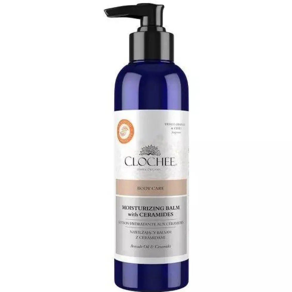 Clochee Simply Organic nawilżający balsam do ciała z ceramidami Sweet Orange & Chili 250ml