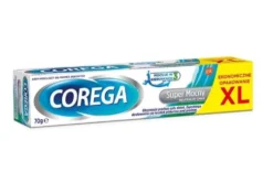 Corega Super Mocny krem mocujący do protez zębowych Naturalny Smak 70g